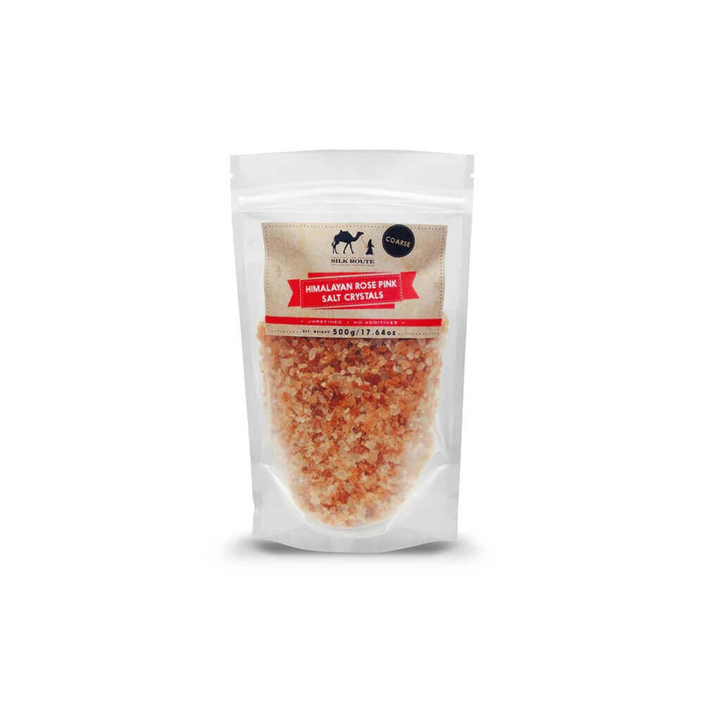 Silk Route 500g Himalayan Course Salt Resealable Pouch